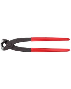 Ear Clamp Pliers with side jaw black atramentized plastic coated 220 mm, 10 99 I220