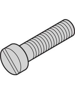 SCREW CH.SL.M2.5X5MM 100PC