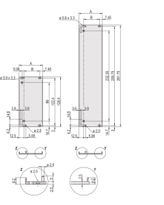 FRONT PANEL 3U 10HP