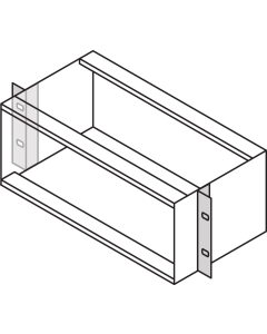 19"BRACKET 9U UNIV. 2PCS