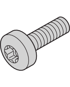 SCREW POSIPAN M4X14 100PCS