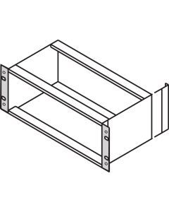 19"BRACKET 9U W.HANDLE 2PCS