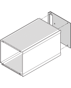 REAR PANEL 3U W.C/O HF PIU 28HP