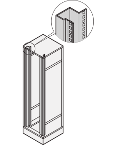 19 PANEL/SLIDE MOUNT 20U 7021