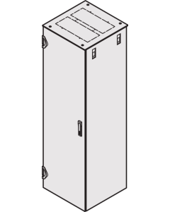 TOP COVER 600W 1200D C/OUT RAL7021