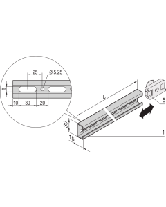 C-RAIL F.800W CABINET (650L) (4X)