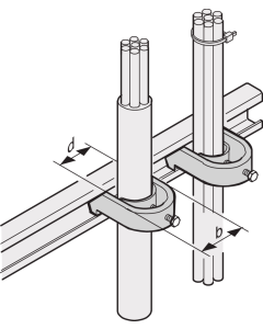 CABLE SUPPORT 18-22 10PCS