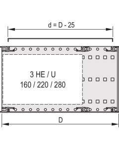 COVER PLATE EMC 42HP 295D 2PC