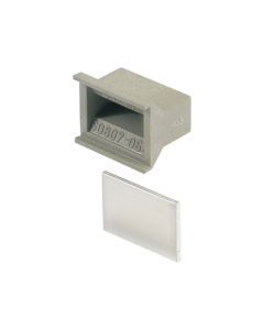 HANDLE 4HP GREY RAL7035 PLASTIC