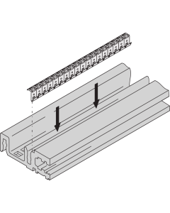 HORIZ.RAIL H VT 84HP EMC