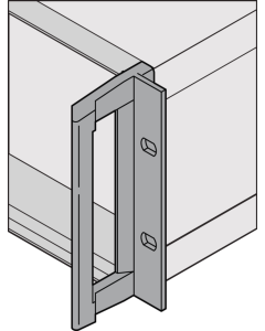 RATIOPAC PRO 19"BRACKET W.HANDLE 4U