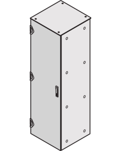 DOOR 1800H 600W EMC RAL7035