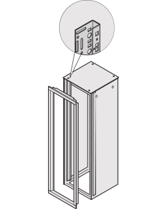 ADAPTER BRACKET 38U 7021 2PC