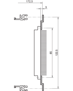 Z-RAIL 60HP F.DIN41617