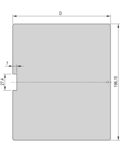 PIU SIDE PANEL 6U 227D