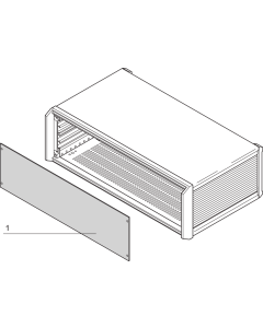 FRONT PANEL 4U 63HP