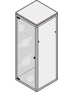 DOOR FULLY GLAZED 34U6 180DG
