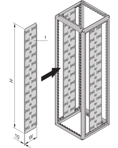 CABLE TRAY 2000H 250D (2PCS)