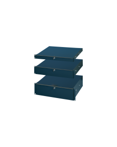 19 DRAWER 3U RAL7021