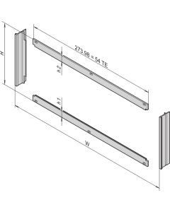 FRONT FRAME 4U EMC
