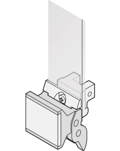HANDLE TYPE2 WITH PIN GREY X10