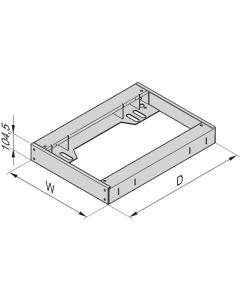 PLINTH SEISMIC 600W 600D