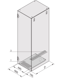 BASEPLATE NET 600 X 600D 7021