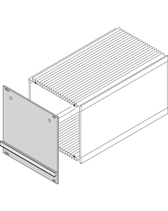 FRONT PANEL 3U 7HP RF+HANDLE