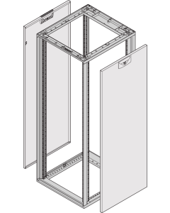 SIDE PANEL 47U 600D SL RAL7035 2PC