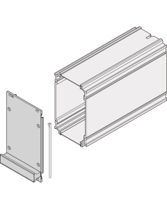 PIU FRONT PANEL 3U 14HP EMC FABRIC