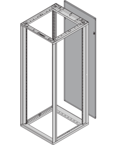 REAR PANEL 29U 553W RAL7021