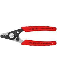 Wire Stripper for fibre optics burnished with plastic grips 130 mm, 12 82 130 SB