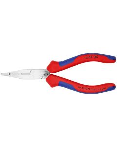 Electricians' Pliers chrome plated with multi-component grips 160 mm, 13 05 160