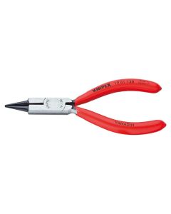 Round Nose Pliers with cutting edge black atramentized 130 mm, 19 01 130