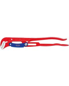 Pipe Wrench S-Type with rapid adjustment red powder-coated 560 mm, 83 60 020