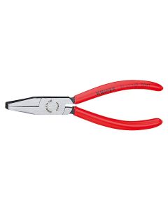 Flat Nose Grozing Pliers black atramentized plastic coated 160 mm, 91 61 160