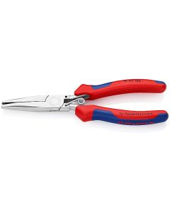 Upholstery pliers mirror polished with multi-component grips 185 mm, 91 92 180