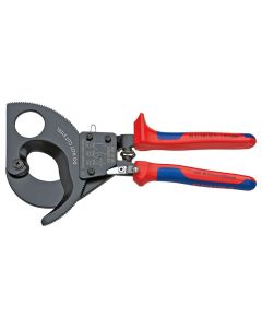 Cable Cutter (ratchet action) with multi-component grips 280 mm, 95 31 280