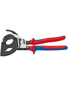 Cable Cutter (ratchet principle, 3-stage) with multi-component grips 320 mm, 95 32 320