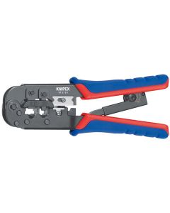 Crimping Pliers for Western plugs burnished with multi-component grips 190 mm, 97 51 10