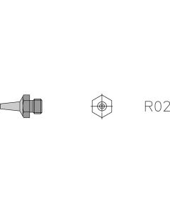 R02 varmluftsdyse 0,8mm,