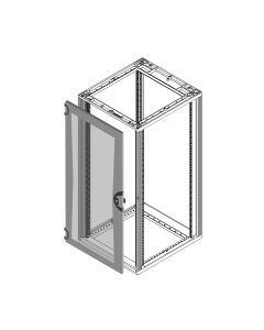 DOOR GLAZ.ACRYL 20U RAL7021