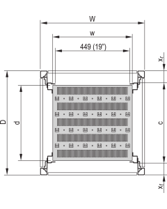 SHELF STAT.19"600W 700D 7021