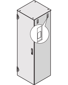 SIDEPANEL 1600H 600D LOCK-7035