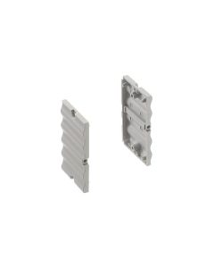 ARM 75/42 aluminiumskinne MODULE deksel, RAL 7035