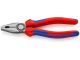 Combination Pliers black atramentized with multi-component grips 180 mm, 03 02 180