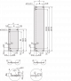 FRONT PANEL EMC 6U 10HP