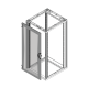 DOOR GLAZ.ACRYL 6U RAL7035