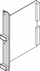 FRONT PANEL 6U 8HP PIU TYPE2