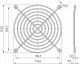WIRE GUARD (METAL) SREW-ON